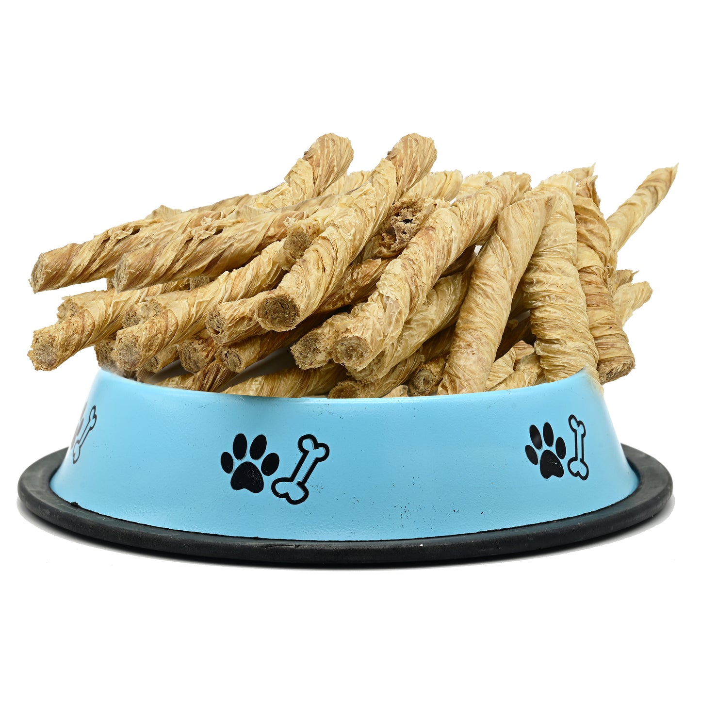 Dried Buffalo Bladder Jerky Twisted Chew