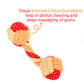 Cotton Rope Chew Toy (Dumbbell Shape)